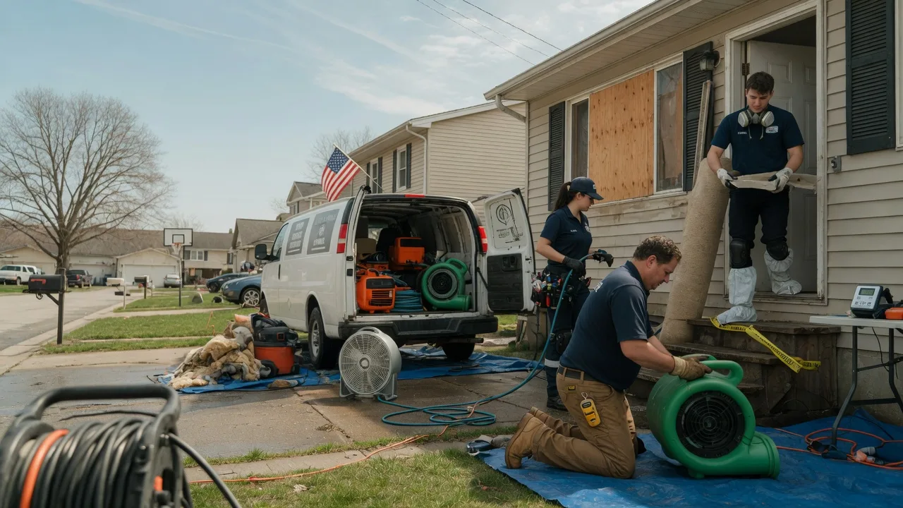 Water Damage Restoration in Lane City, TX near me